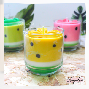 Vela frutal de piña