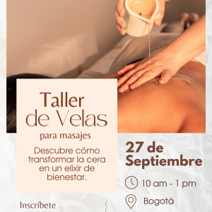 Taller de velas para Masaje